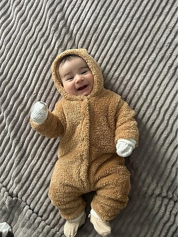 Peluş bebek uyku tulumu