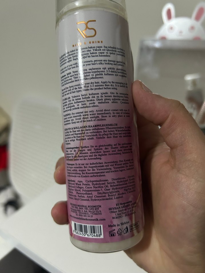 Rise & Shine Saç Bakım Sütü 250 ml - Görsel 3