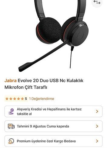 Kulaklık jabra 