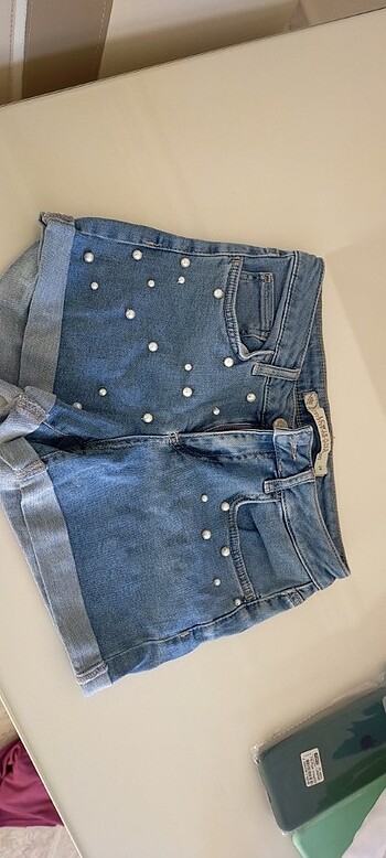 xs Beden mavi Renk LCW JEANS ŞORT