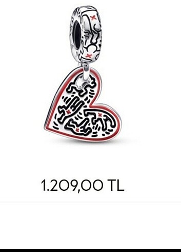 Pandora keith haring charm