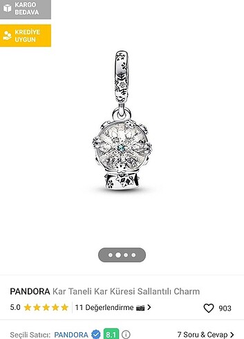 Kar küresi charm