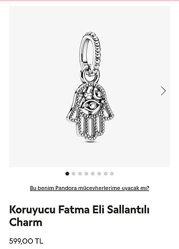 Fatma'nın eli charm