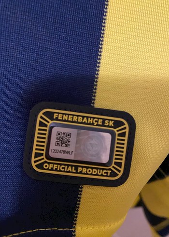 Sarı-lacivert Adidas Fenerbahçe V-Yaka Forma - Görsel 4