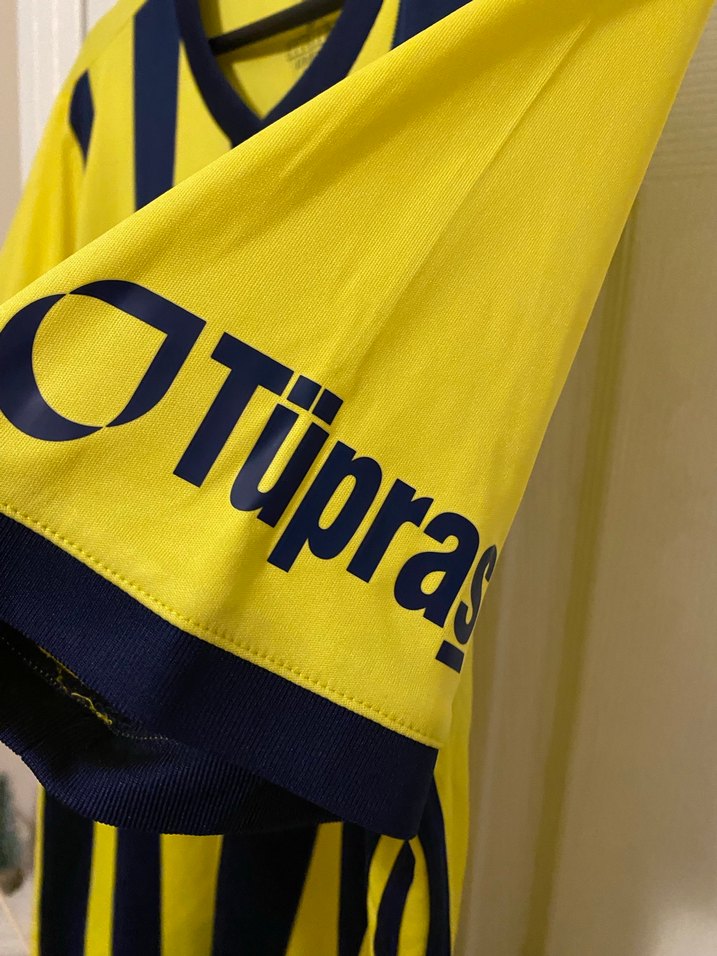 Sarı-lacivert Adidas Fenerbahçe V-Yaka Forma - Görsel 3