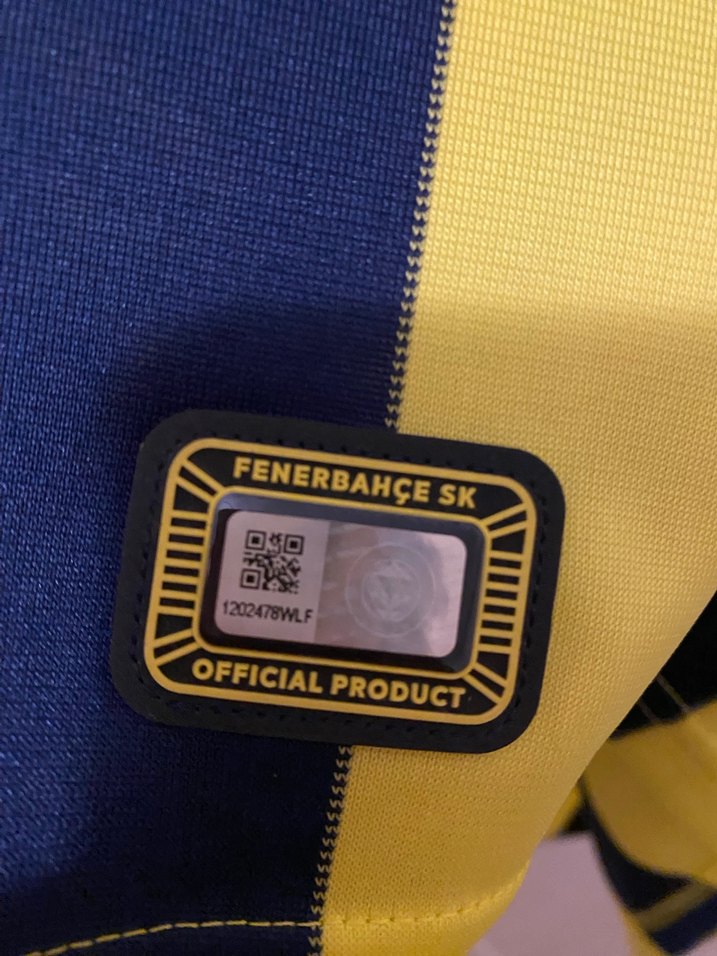 Sarı-lacivert Adidas Fenerbahçe V-Yaka Forma - Görsel 4