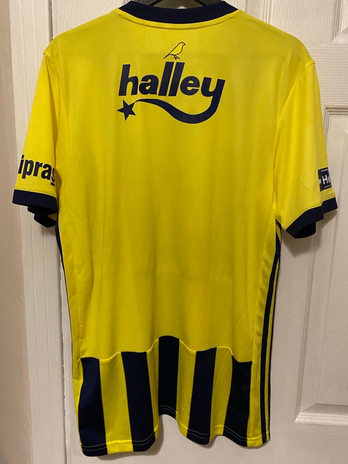 Sarı-lacivert Adidas Fenerbahçe V-Yaka Forma - Görsel 5