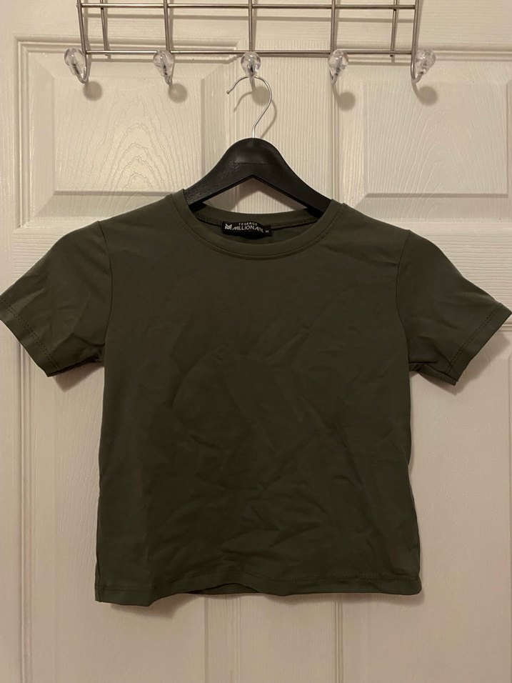 Crop Top Kadın Tişört - Görsel 2