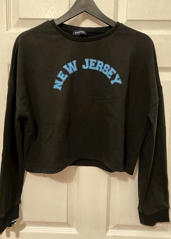 Kadın crop Sweatshirt - Görsel 3