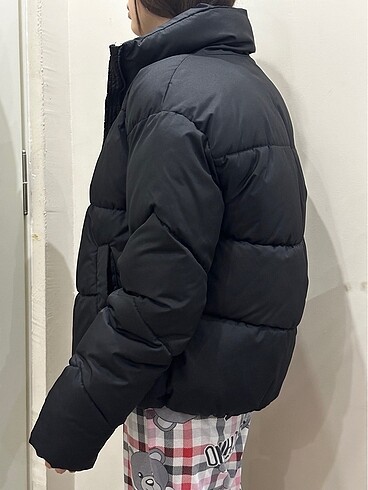 s Beden siyah Renk defacto mont