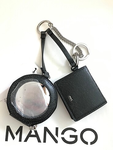 Mango Mango anahtarlıklı aynalı cüzdan
