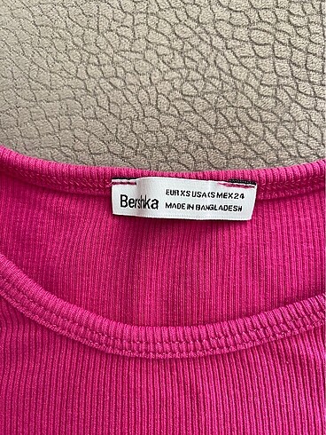 Bershka Bershka crop tişört bluz