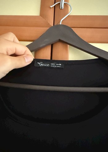 Siyah Uzun Kollu Crop Bluz - Görsel 2