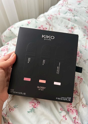 KIKO 3'lü Pembe Parlak Ruj Seti - Görsel 2