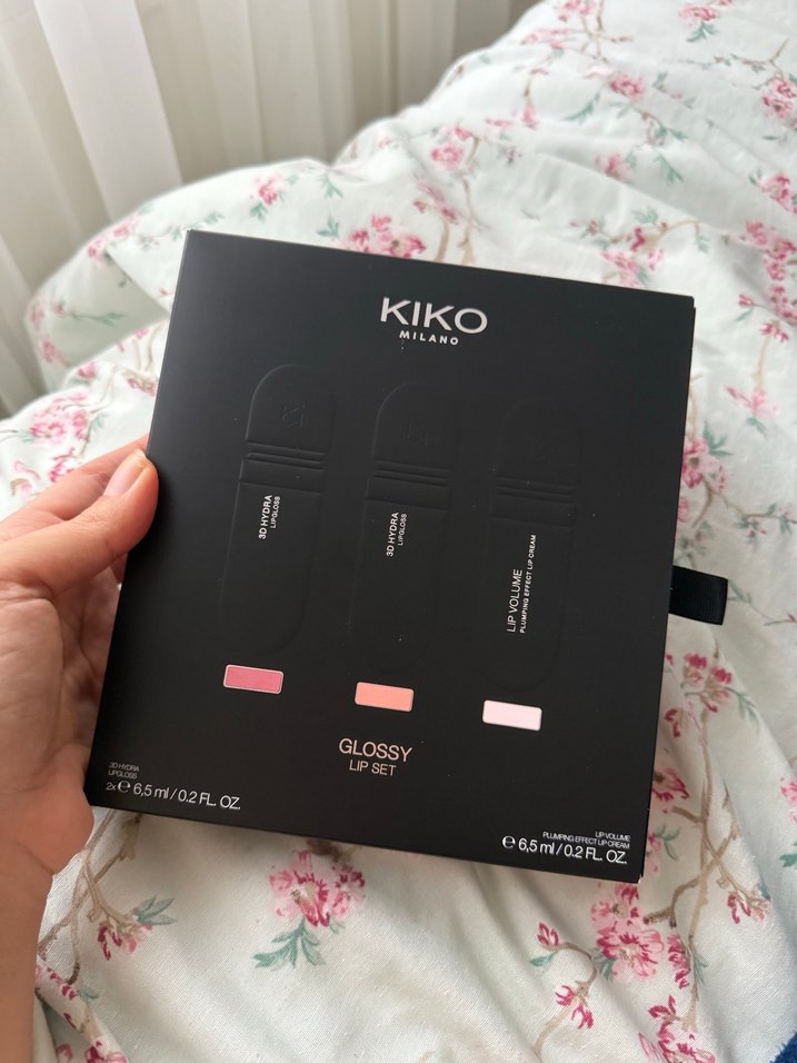 KIKO 3'lü Pembe Parlak Ruj Seti - Görsel 2