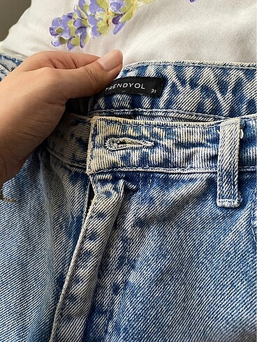 38 Beden mavi Renk Jean pantolon