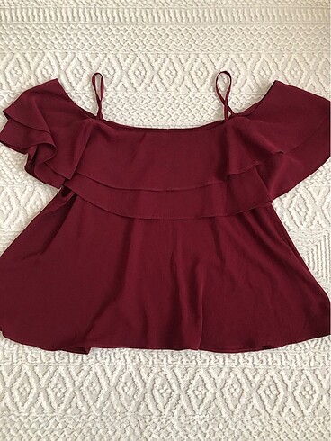s Beden Bordo S / 36 QUZU Bluz