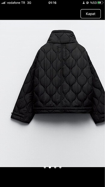 Zara ZARA SİYAH MONT