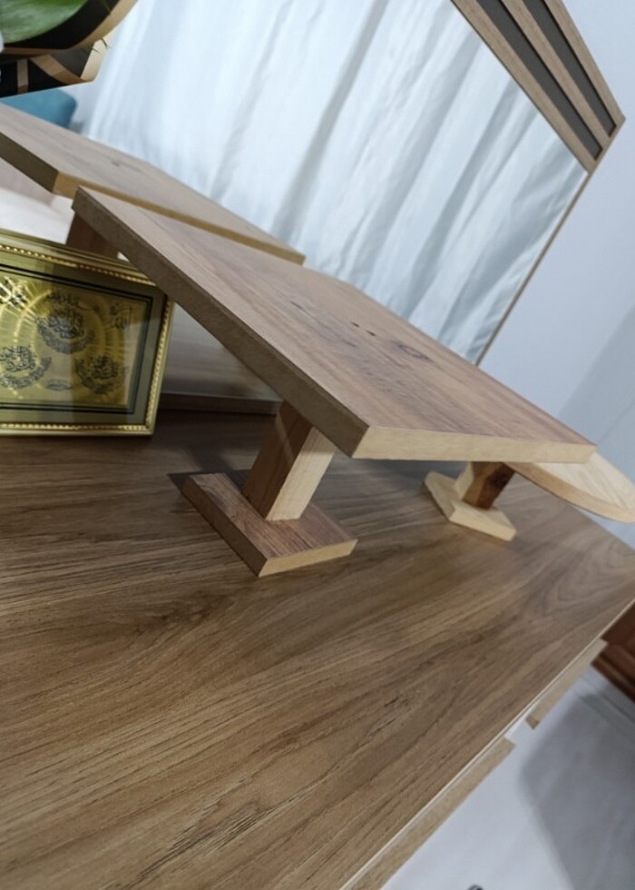 Ahşap pasta standı  - Görsel 3