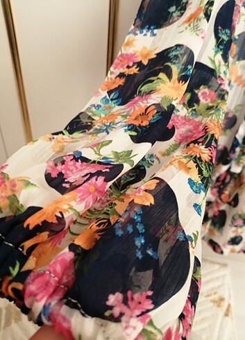 Çiçekli kimono 