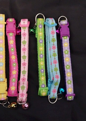 Renkli Çoklu Kedi Tasması - Görsel 7