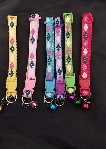 Renkli Çoklu Kedi Tasması - Görsel 8