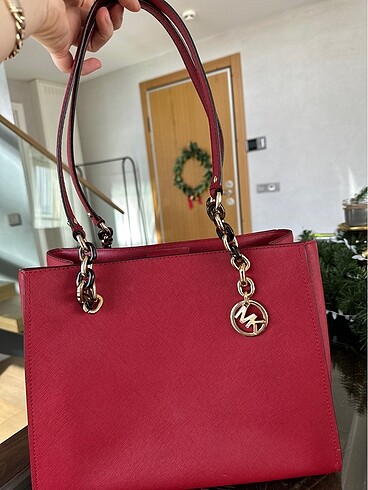 Michael Kors 0 orijinal MİCHEAL CORS gerçek deri çanta