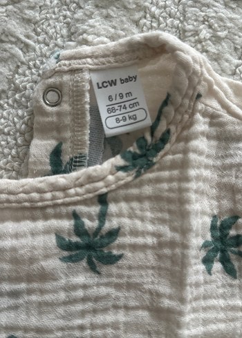 LC Waikiki Bebek Erkek Keten Kısa Kollu Desenli Tulum