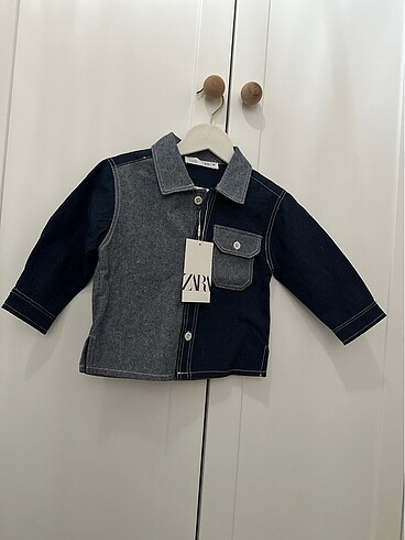 Zara Zara 9-12 ay bebek gömlek