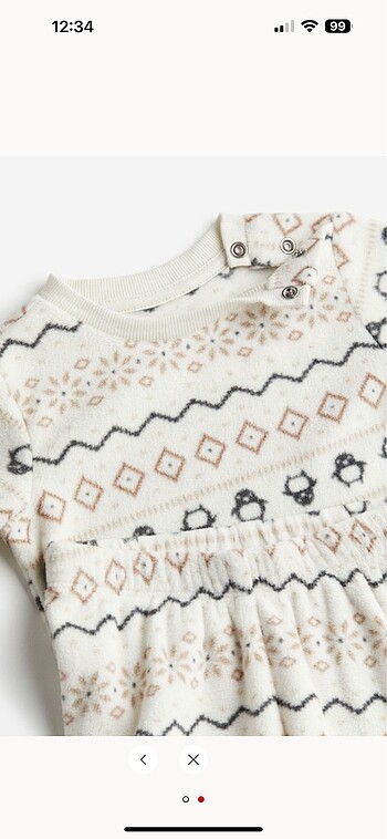 H&M Muflon pijama takımı