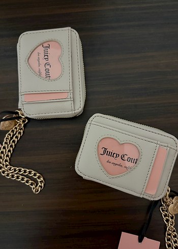 Juicy Couture Juicy Couture Kadın Süet etiketli Cüzdan