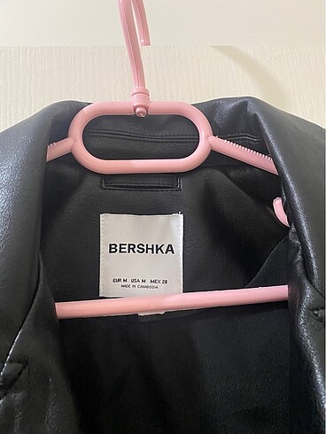 m Beden siyah Renk Deri ceket