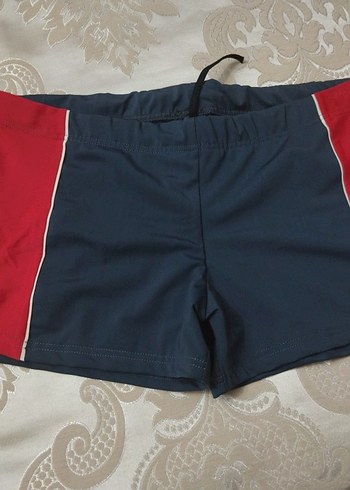 Kırmızı Yan Detaylı Erkek Mini Şort Mayo - Görsel 3