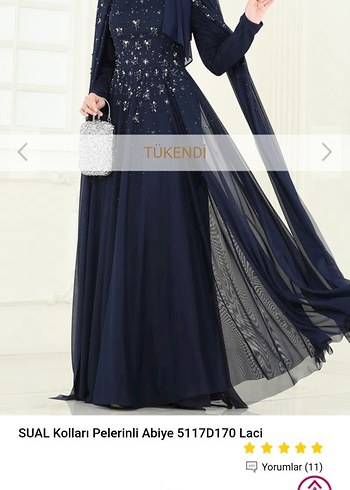 Siyah Parlak Baskılı Kapüşonlu Uzun Kadın Elbisesi - Görsel 2