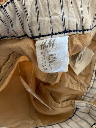 12-18 Ay Beden H&M Şort & Kapri %70 İndirimli.