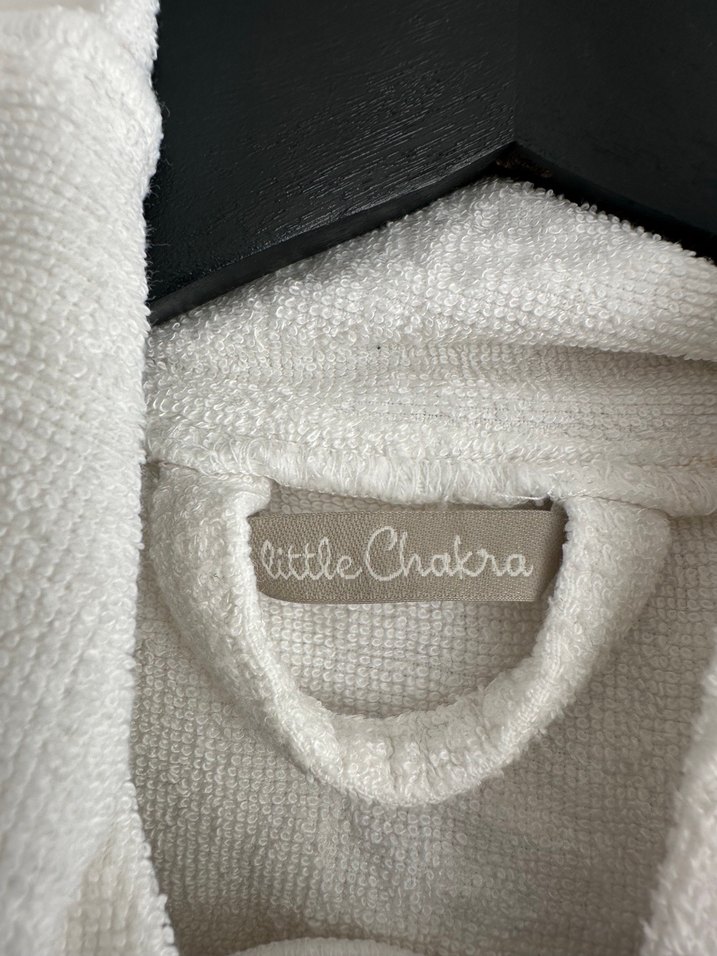 Beyaz Çocuk Baskılı Deniz Temalı Bornoz - Görsel 2