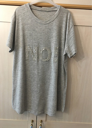s Beden Twist marka gri tshirt