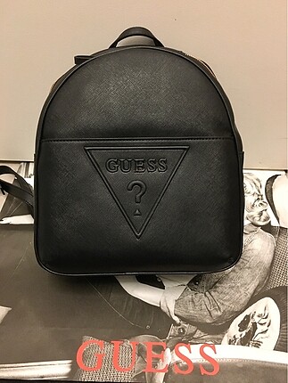 Guess siyah sırt çantası
