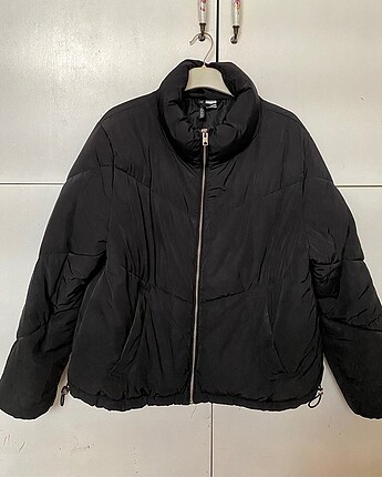 H&M siyah şişme mont
