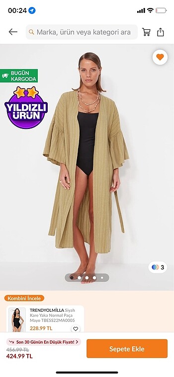 Trenyolmilla kimono