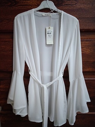 Batik Şifon Ceket/Bluz
