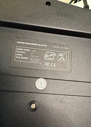 Jopus Çok Renkli Mini Oyun Klavyesi - Görsel 4