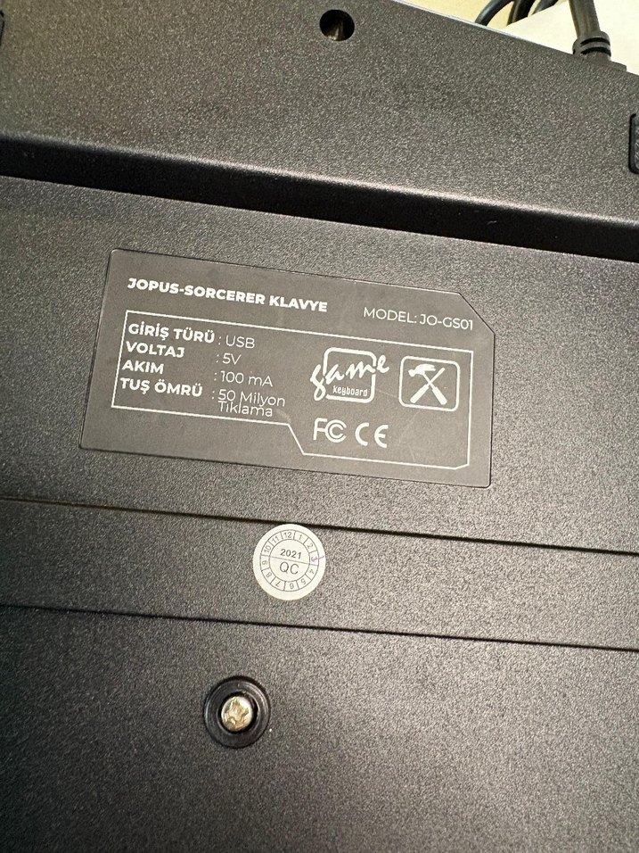 Jopus Çok Renkli Mini Oyun Klavyesi - Görsel 4