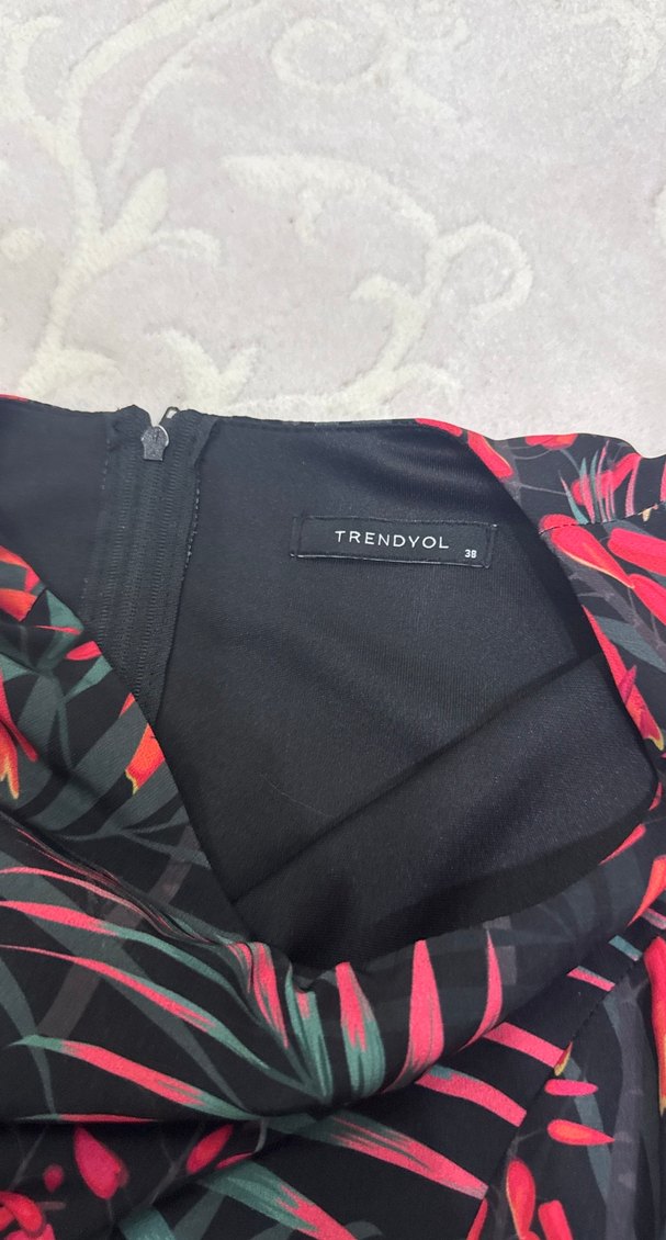 Bohem Tarzı Desenli Kadın Şort Tulum - Görsel 5