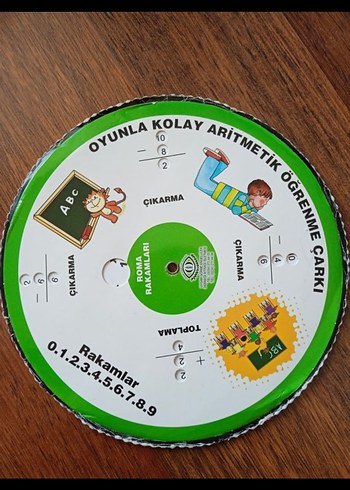 Beden Renk Renkli Ahşap Aritmetik Öğrenme Seti