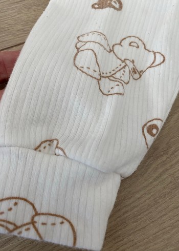 Diğer Bebek Ayıcık Desenli Rahat Pantolon