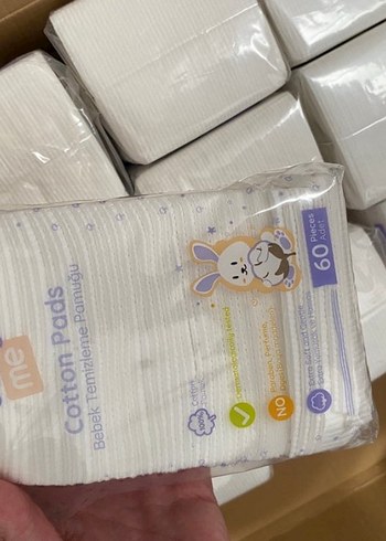 Bebek Temizleme Pamuğu