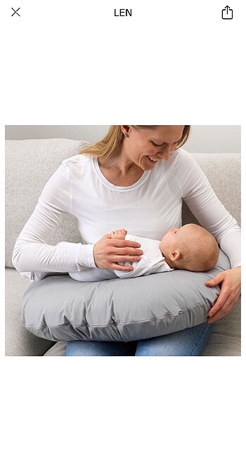 Ikea emzirme yastığı - Görsel 5