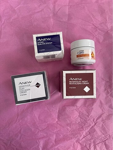 Avon anew cilt bakımı seti
