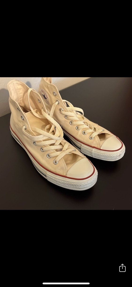 Converse Beyaz Minimalist erkek Spor Ayakkabı - Görsel 2